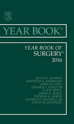 Year Book of Surgery 2016 book