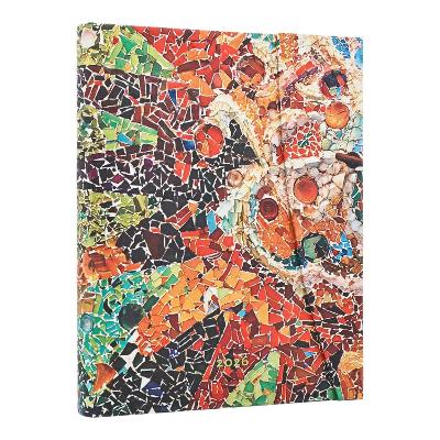 2026 Gaudi's Sun (Gaudi’s Mosaics) Ultra 12-month Day-at-a-Time Hardcover Flexi Dayplanner 2026 (Wrap Closure) book