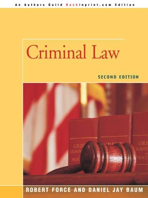 Criminal Law: Second Edition book