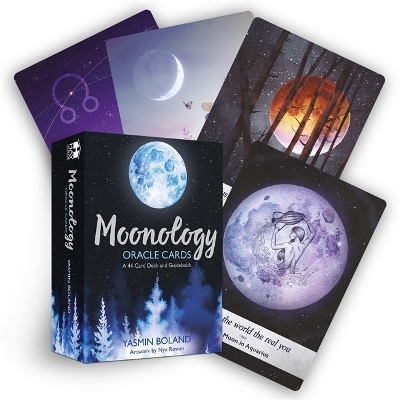 Moonology™ Oracle Cards: A 44-Card Moon Astrology Oracle Deck and Guidebook by Yasmin Boland