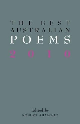 The Best Australian Poems 2010 book