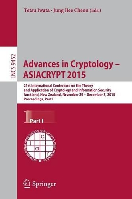 Advances in Cryptology -- ASIACRYPT 2015 by Tetsu Iwata