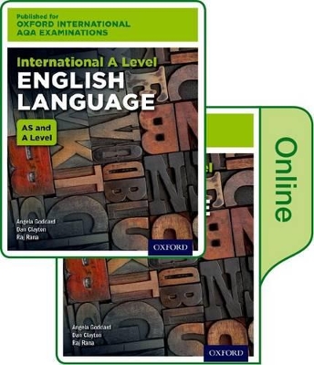 Oxford International AQA Examinations: International A Level English Language: Print and Online Textbook Pack book