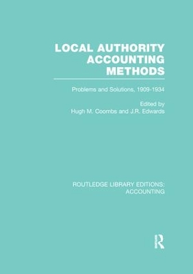 Local Authority Accounting Methods by Hugh Coombs