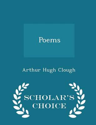 Poems - Scholar's Choice Edition book