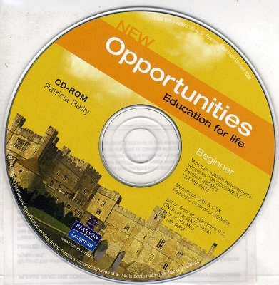 Opportunities Global Beginner Students' CD-ROM book