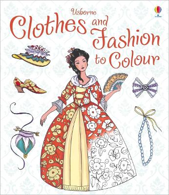 Clothes and Fashion to Colour book
