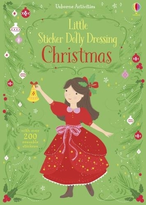 Little Sticker Dolly Dressing Christmas by Fiona Watt