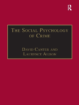 Social Psychology of Crime book