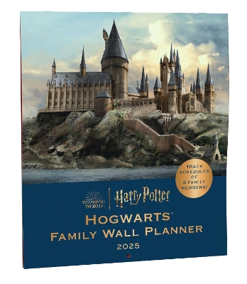 2025 Harry Potter: Hogwarts Family Wall Planner book