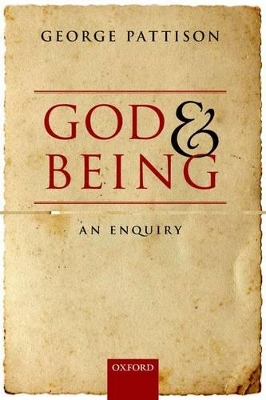 God and Being by George Pattison