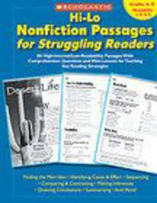 Hi-Lo Nonfiction Passages for Struggling Readers: Grades 4-5 book