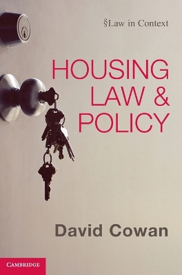 Housing Law and Policy by David Cowan