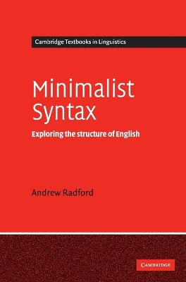 Minimalist Syntax book