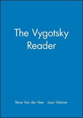 Vygotsky Reader by Rene van der Veer