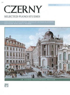 Czerny -- Selected Piano Studies, Vol 1 book