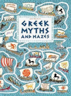 Greek Myths and Mazes by Jan Bajtlik