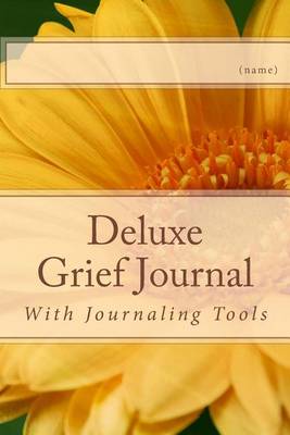Deluxe Grief Journal book