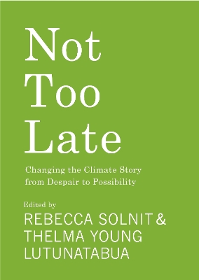 Not Too Late: Changing the Climate Story from Despair to Possibility book