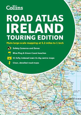 Road Atlas Ireland: Touring edition A4 Paperback (Collins Road Atlas) by Collins Maps