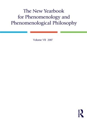 New Yearbook for Phenomenology and Phenomenological Philosophy v. 7 book