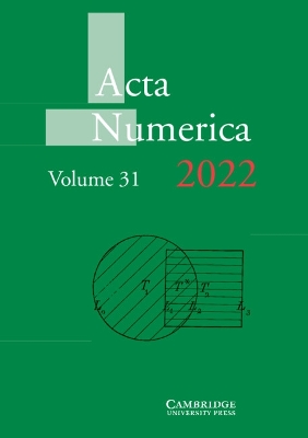 Acta Numerica 2022: Volume 31 book