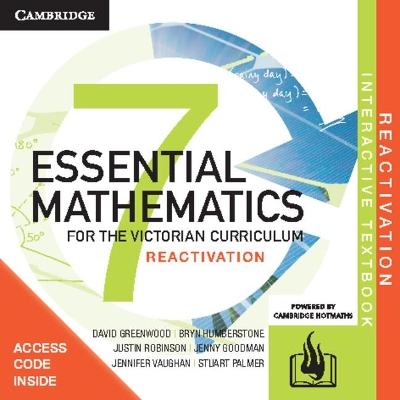 Essential Mathematics for the Victorian Curriculum Year 7 Reactivation (Card) by David Greenwood