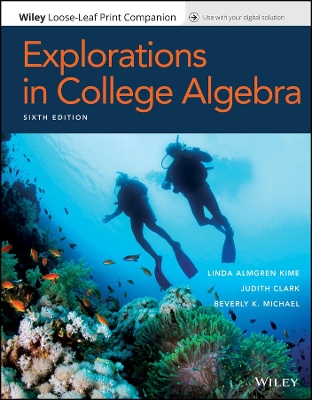 Explorations in College Algebra book