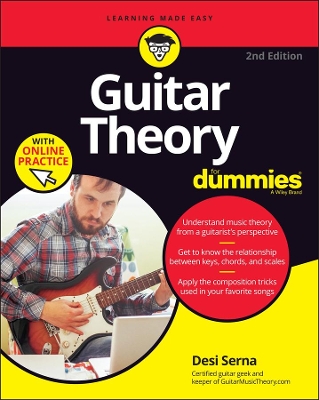 Guitar Theory For Dummies with Online Practice book