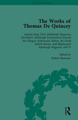 The Works of Thomas De Quincey, Part III vol 16 book