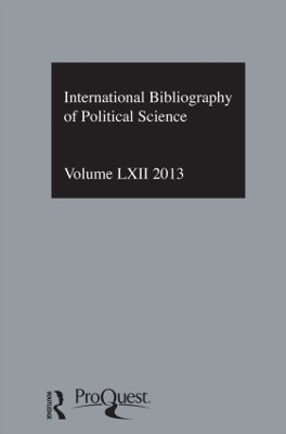 IBSS: Political Science: 2013 book