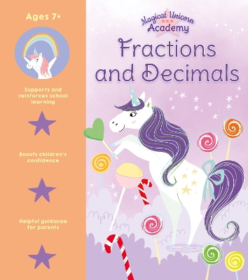 Magical Unicorn Academy: Fractions and Decimals book