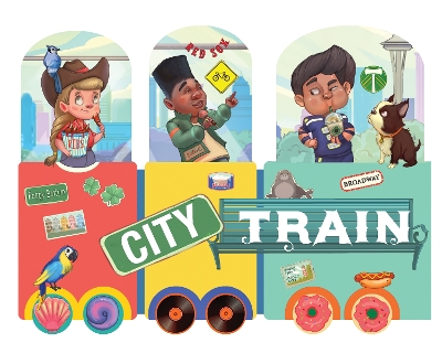 City Train: An Activity Board Book book