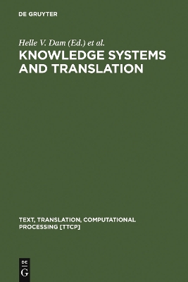 Knowledge Systems and Translation book