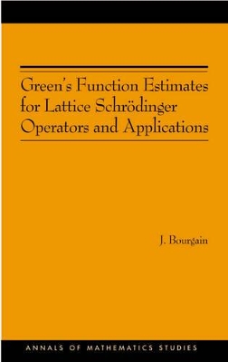 Green's Function Estimates for Lattice Schrodinger Operators and Applications book