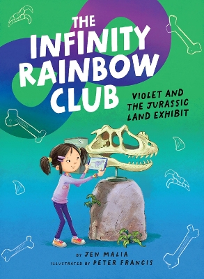 Violet and the Jurassic Land Exhibit by Jen Malia