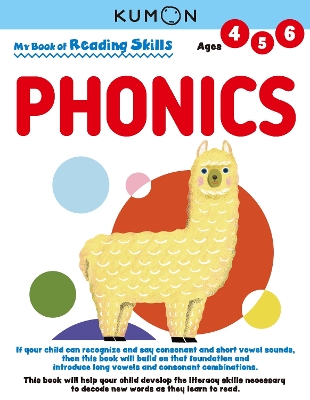 Kumon My Bk of Reading Skills: Phonics book