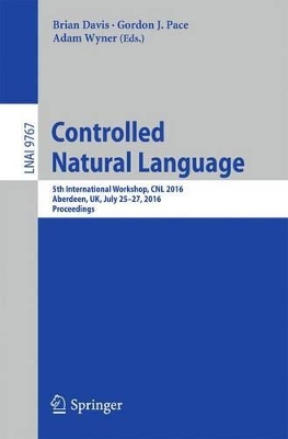 Controlled Natural Language book