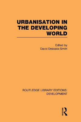 Urbanisation in the Developing World book