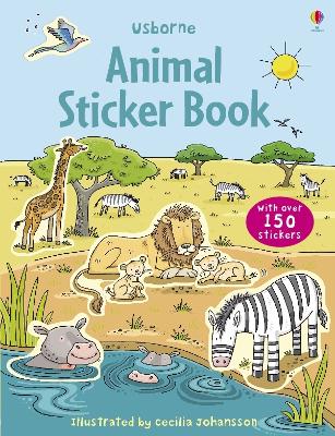 Animal Sticker Book with Stickers book