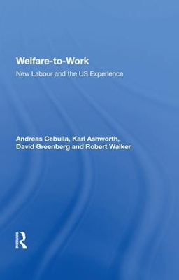 Welfare-to-Work book