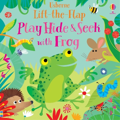 Play hide and seek with Frog book