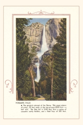 The Vintage Journal Yosemite Falls by Found Image Press