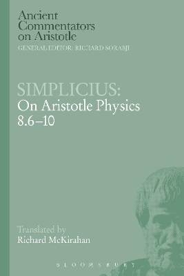 Simplicius: On Aristotle Physics 8.6-10 book