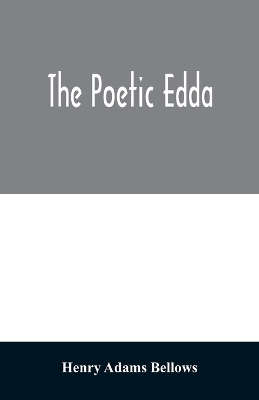 The poetic Edda book