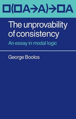 Unprovability of Consistency book