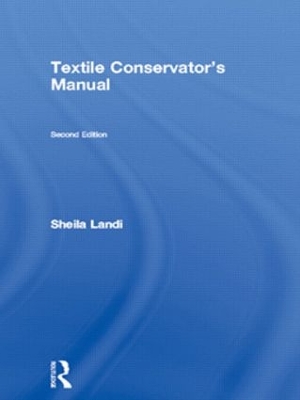Textile Conservator's Manual book