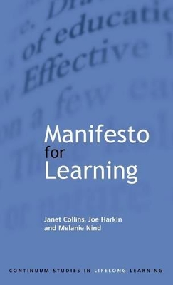 Manifesto for Learning book