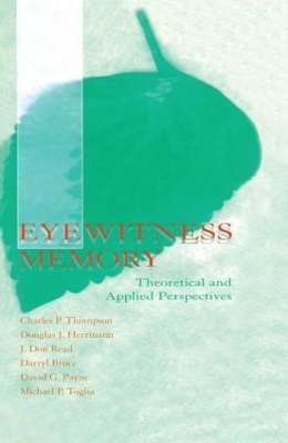 Eyewitness Memory book