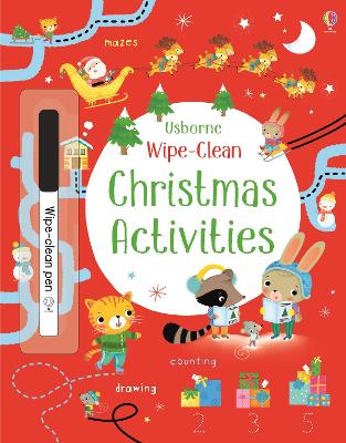 Wipe-Clean Christmas Activities book